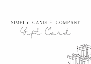 Simply Candle Gift Card